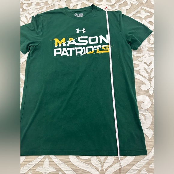 Under Armour George Mason University Green T-Shirt - Size: Small - Picture 7 of 11